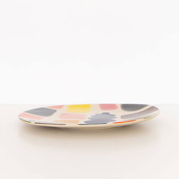Mottle Stone Ceramic Platter, from Donna Wilson