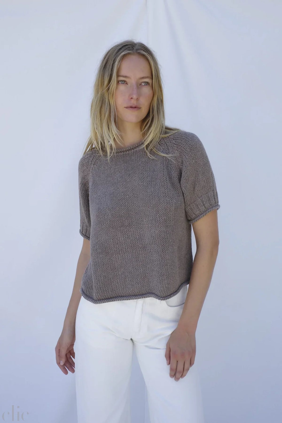 Merce Knit in Stone, from Emma Rothkopf