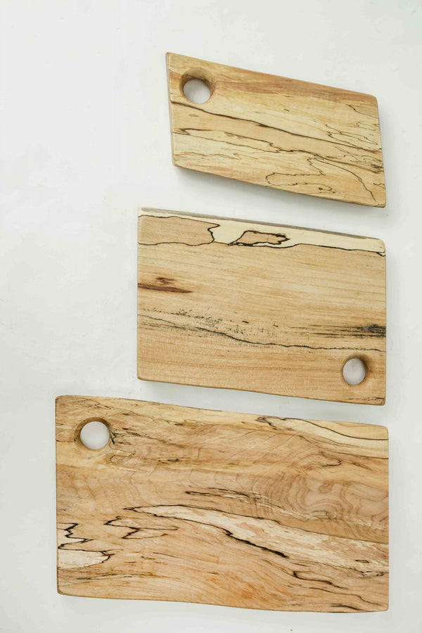 Spalted Maple 18" Cutting Board, from Petermans