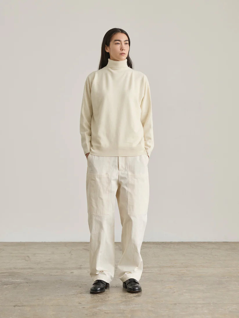 Polly Knitted Top in Off-White, from Nicholson & Nicholson