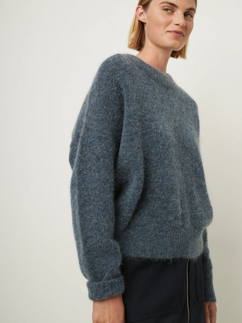 Mokkid Pull Sweater in Storm, from Rue Blanche