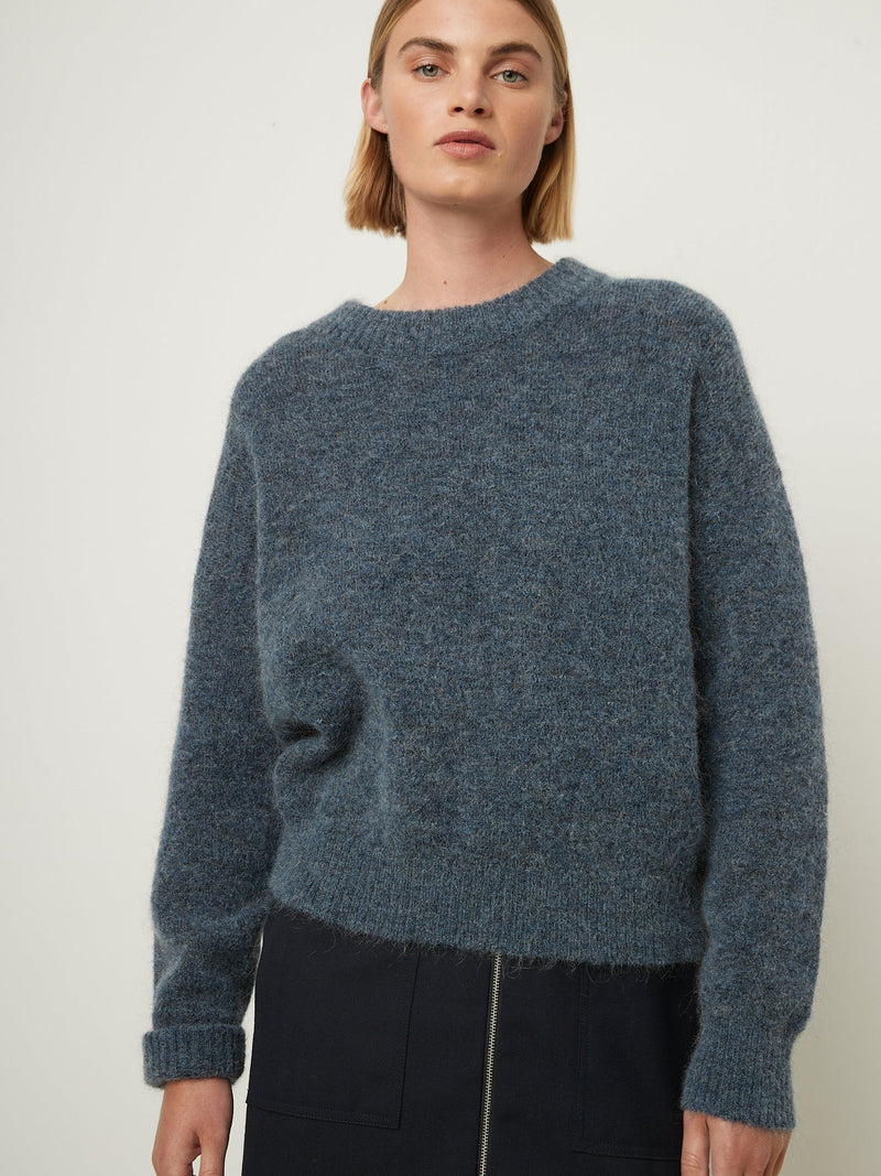 Mokkid Pull Sweater in Storm, from Rue Blanche