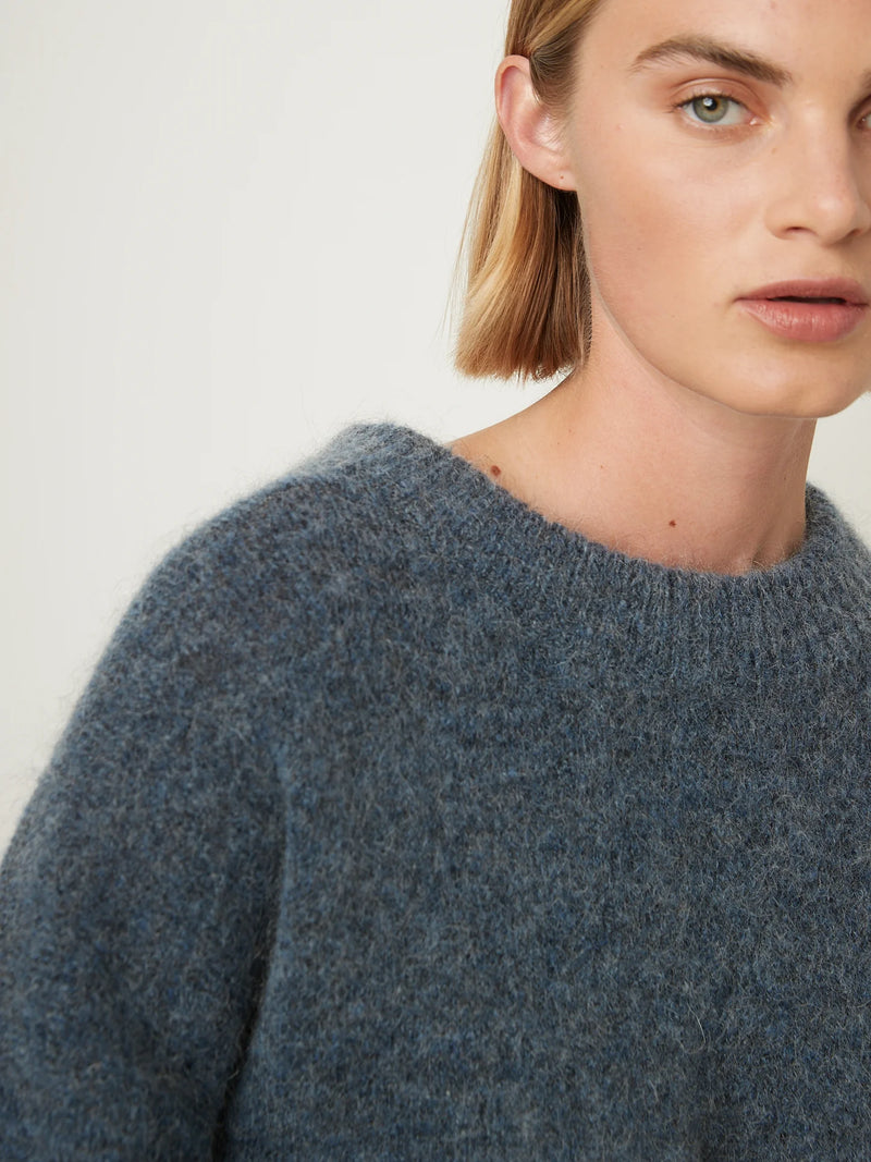 Mokkid Pull Sweater in Storm, from Rue Blanche