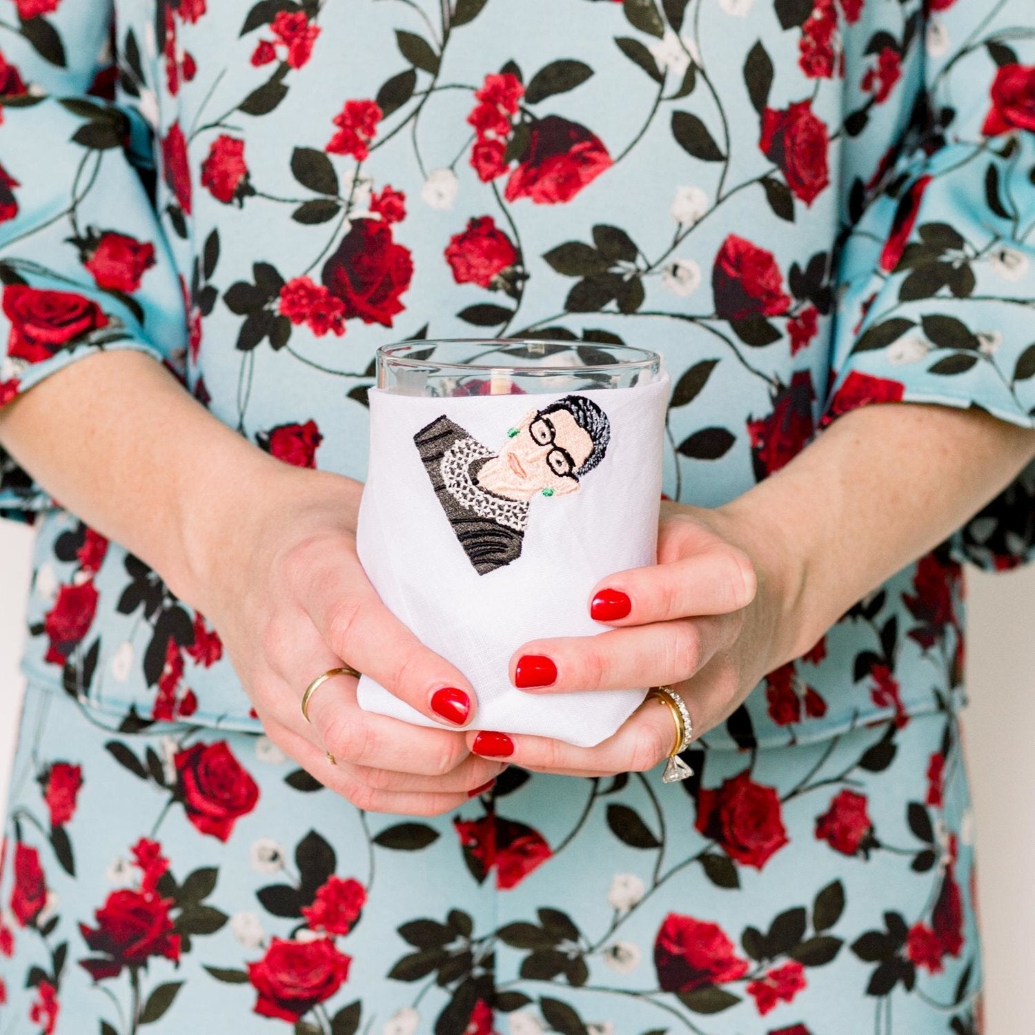 RBG Cocktail Napkins, from Lettermade Clic