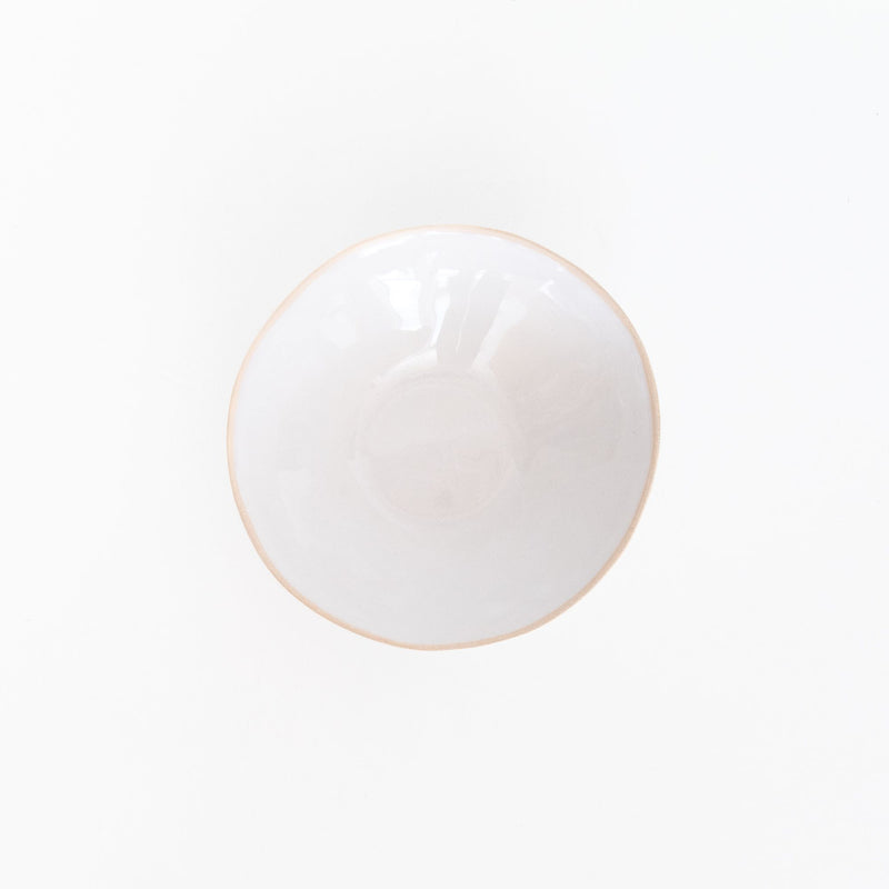 Cearl Bowl in Beach Sand White, from Wonki Ware