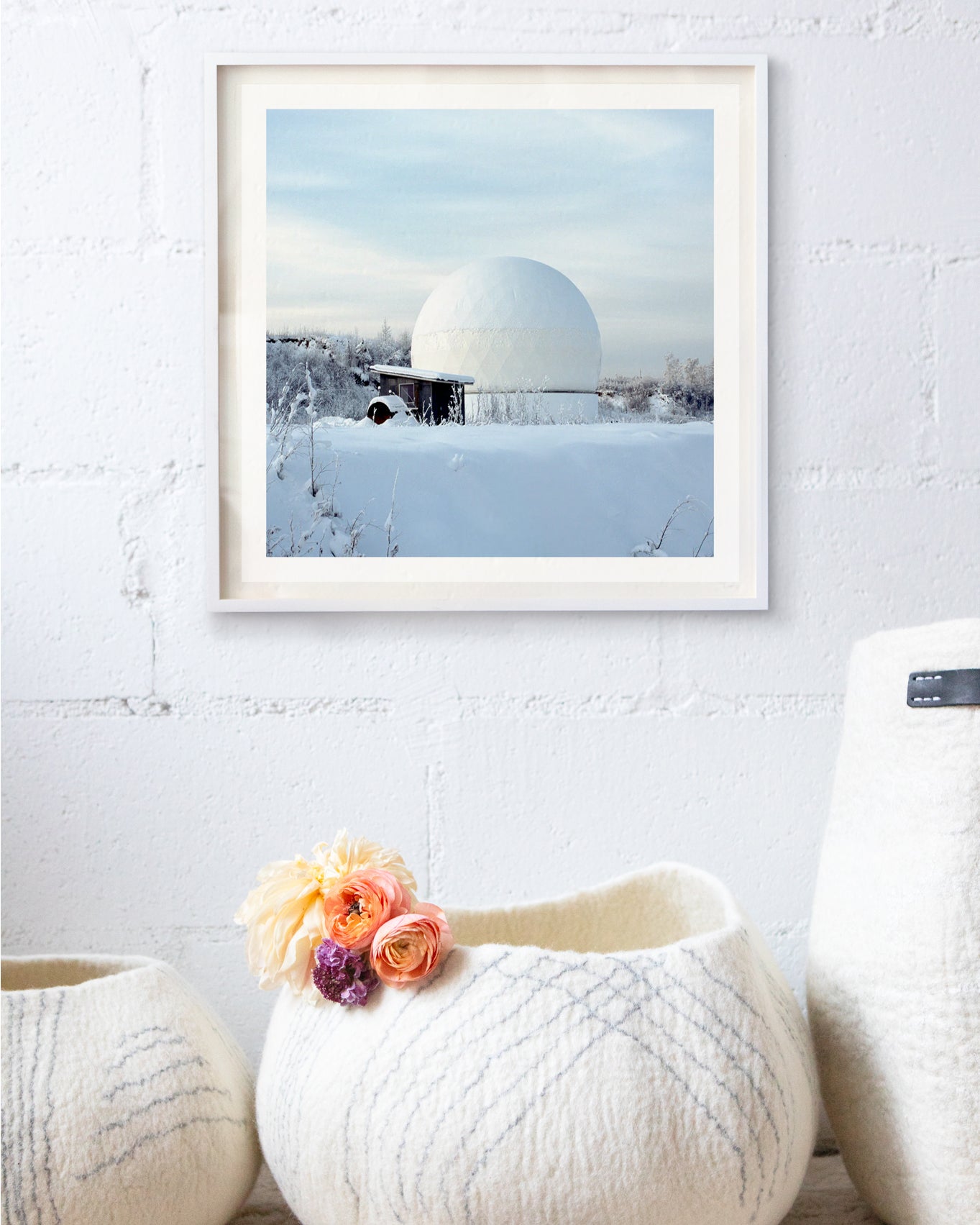 Radar Station, Alaska by Magda Biernat