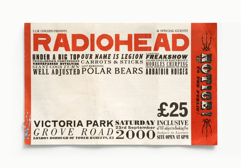 Radiohead Freakshow by Blaise Hayward