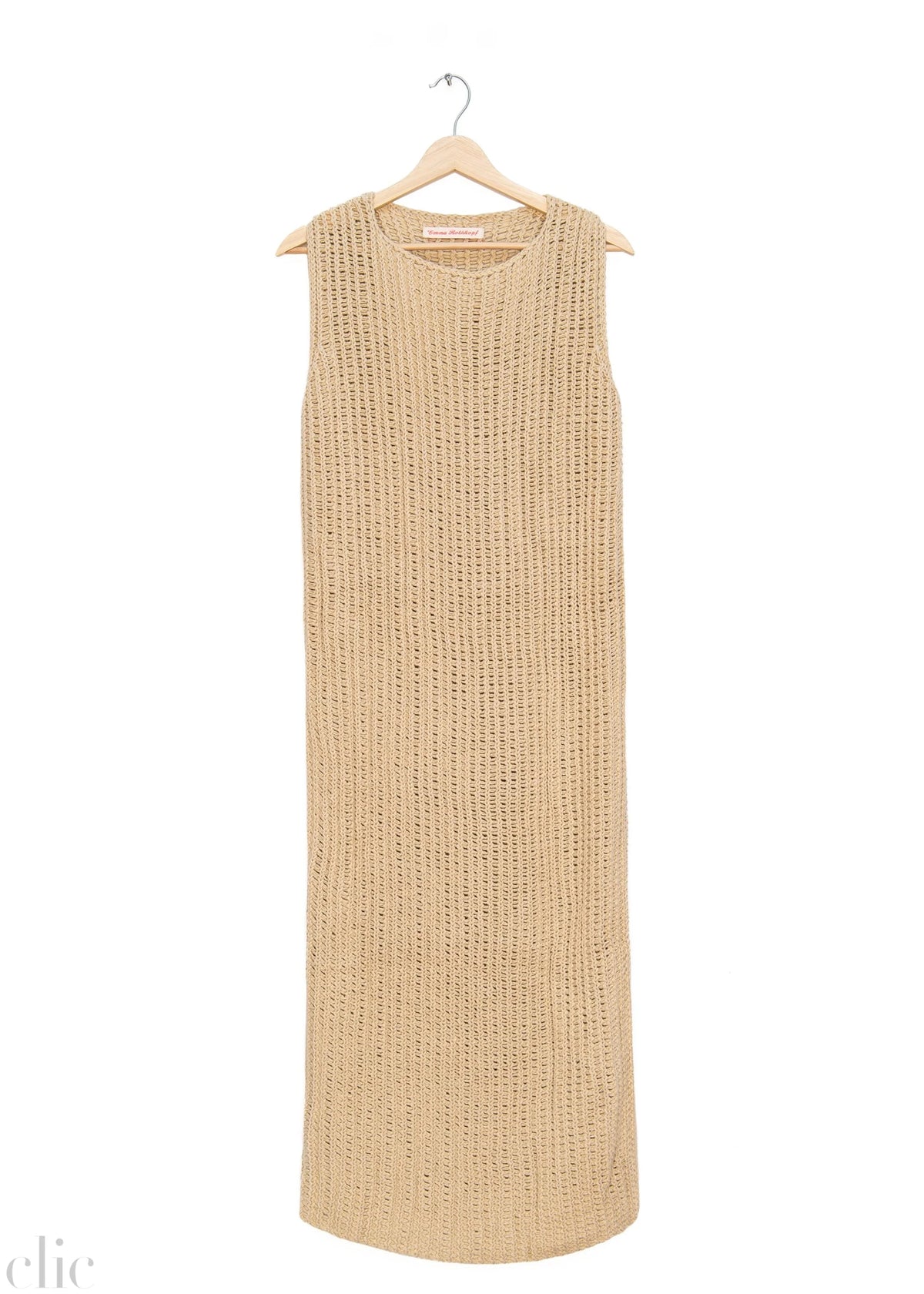 Rae Knit Dress in Sand, from Emma Rothkopf