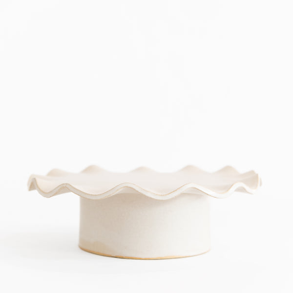 Ruffle Edge Pedestal, from Salto