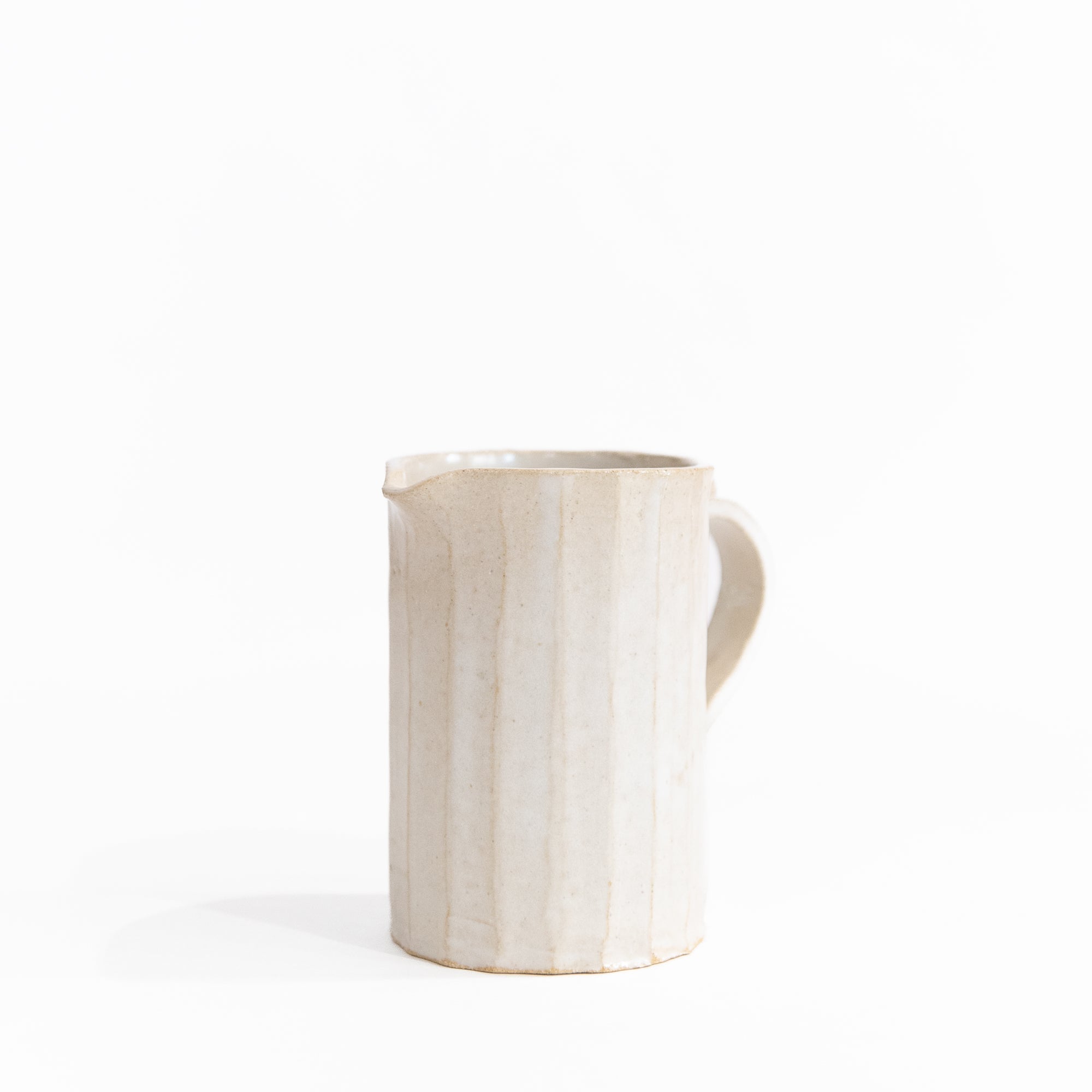Ribbed Facet Pitcher, from Salto