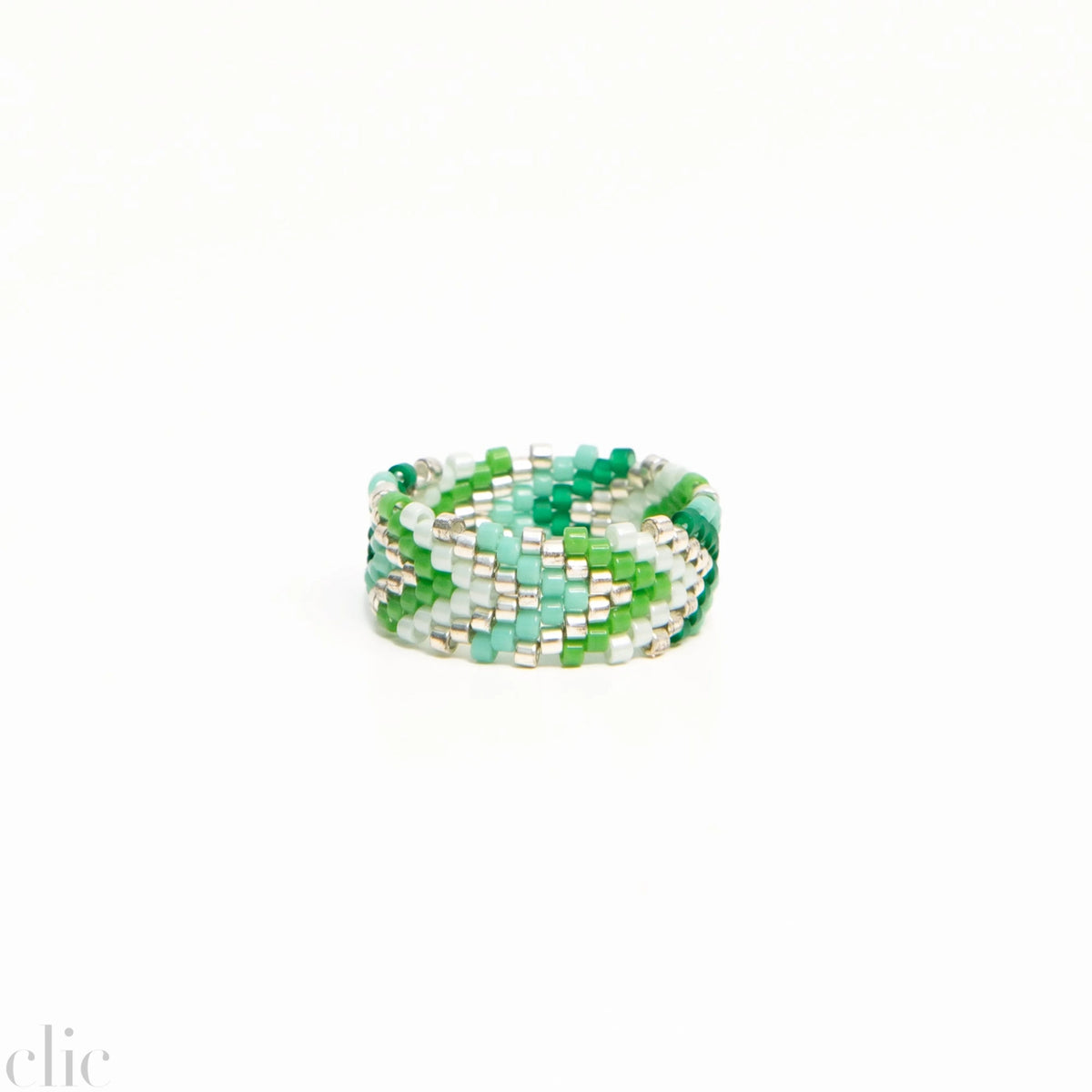 Miyuki Ring 1 in Green, from Mercado