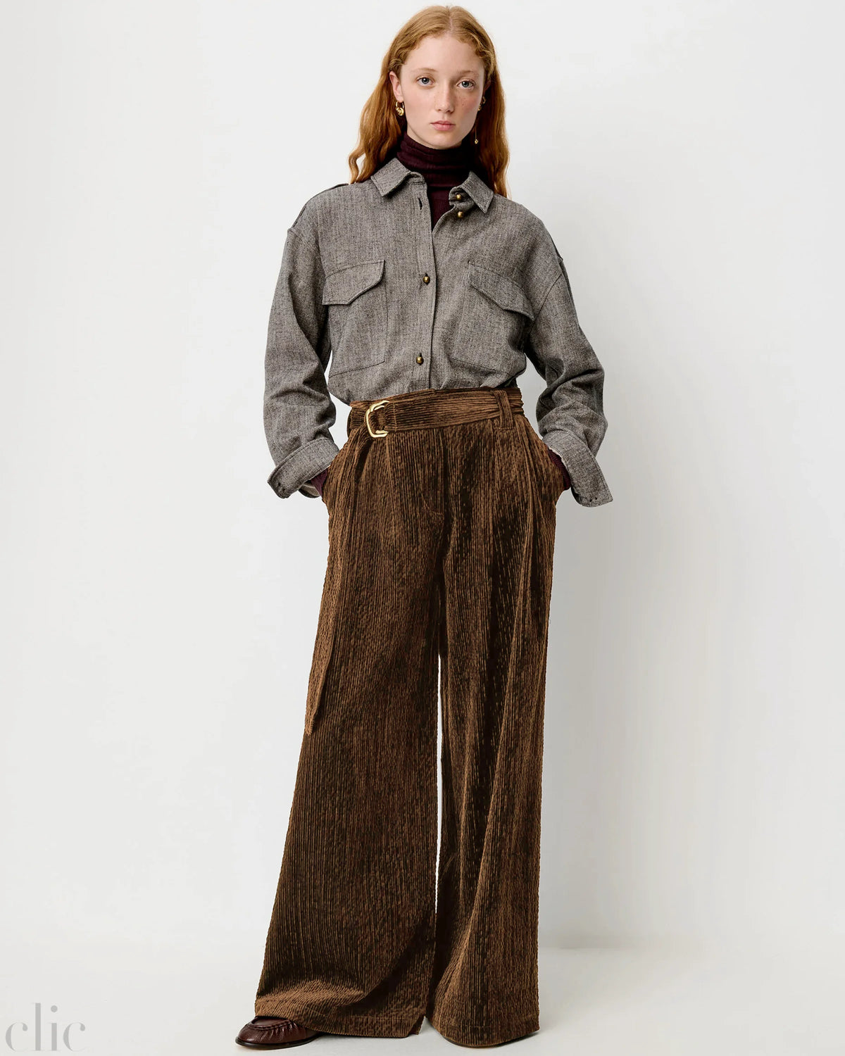 Rivel Pants in Canopy, from Sessun