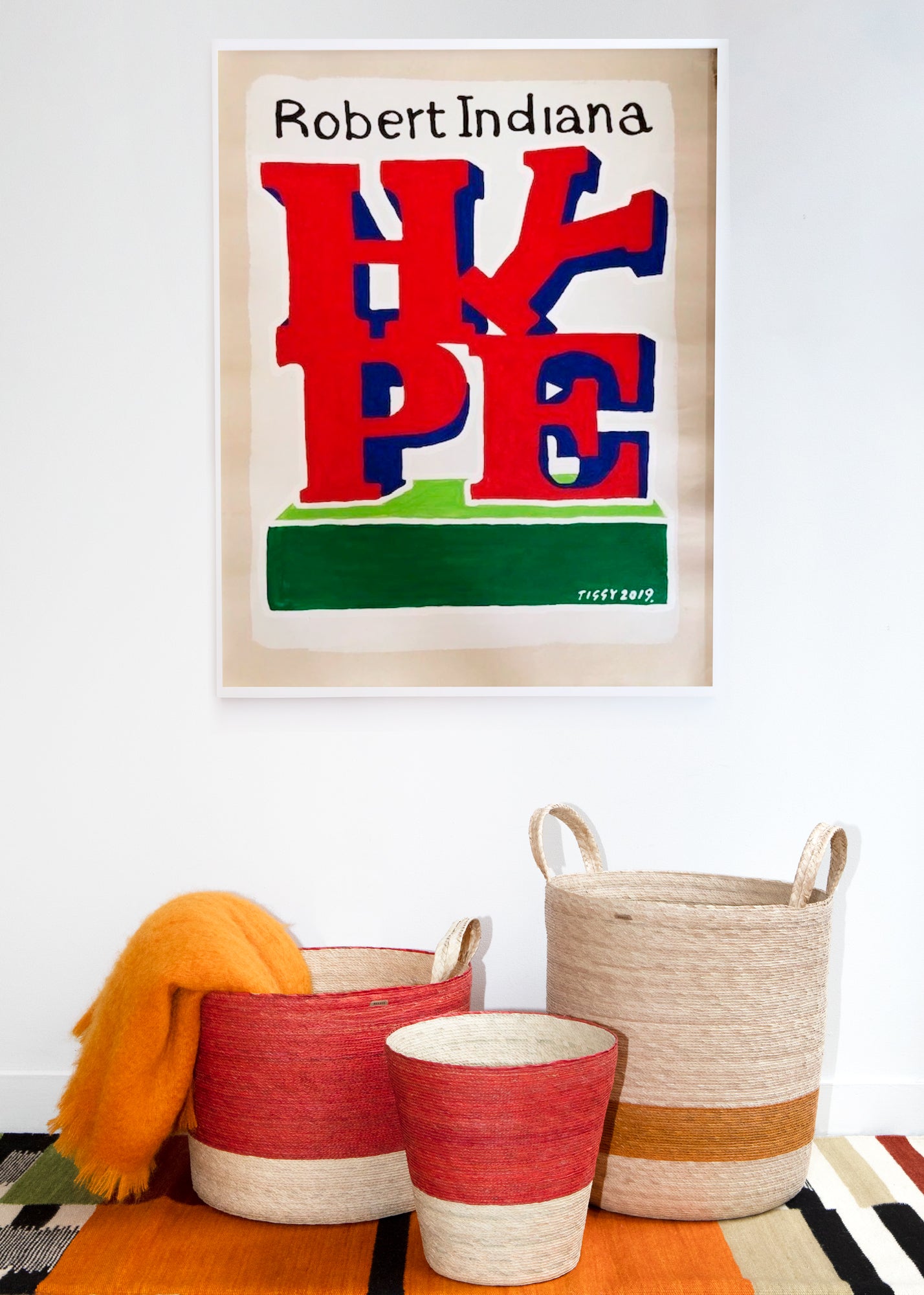 Robert Indiana 2 by Tiggy Ticehurst