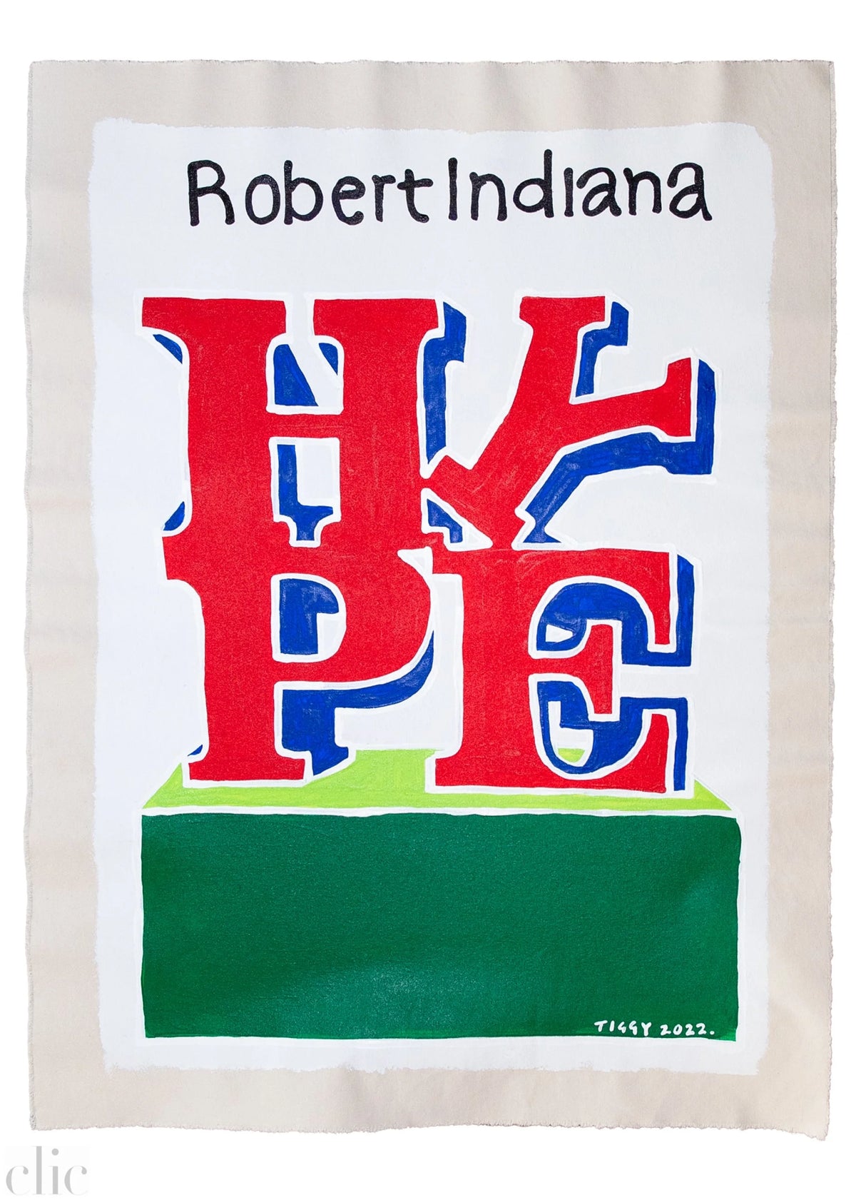 Robert Indiana 2 by Tiggy Ticehurst