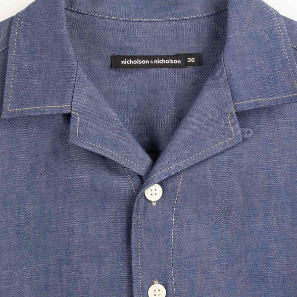 Roma Denim Top inBlue, from Nicholson & Nicholson