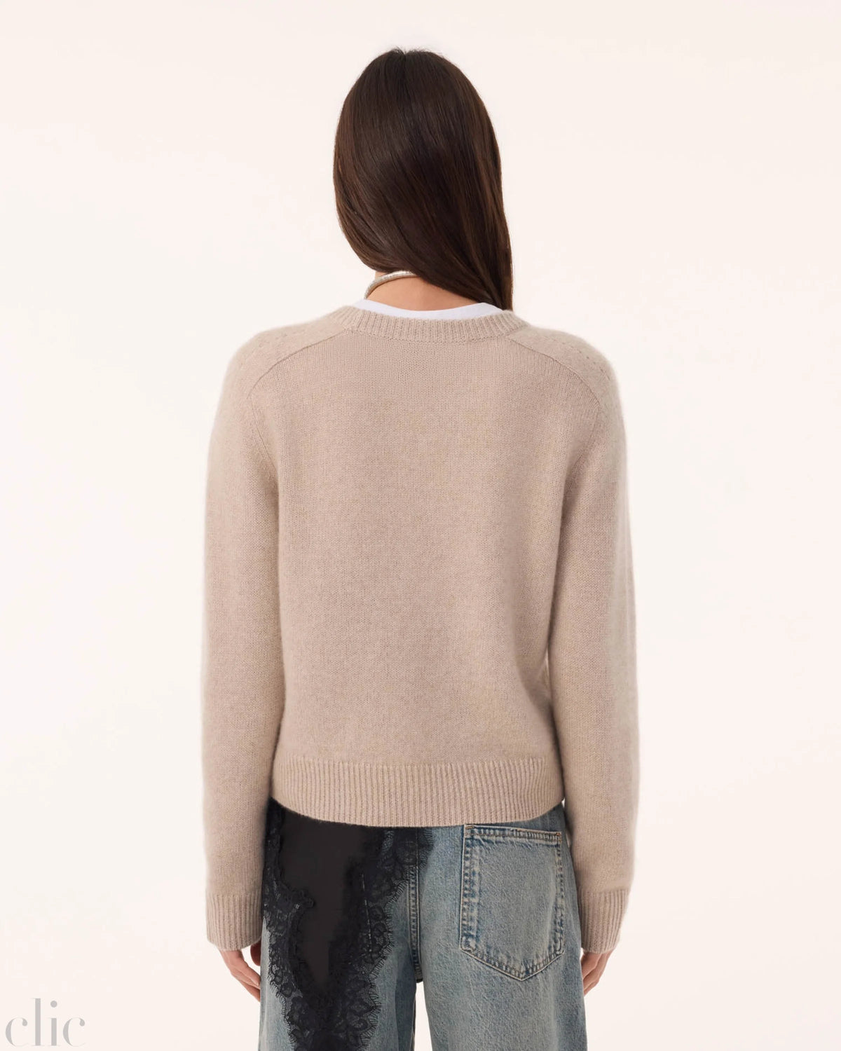 Caroline Sweater in Beige, from Kujten