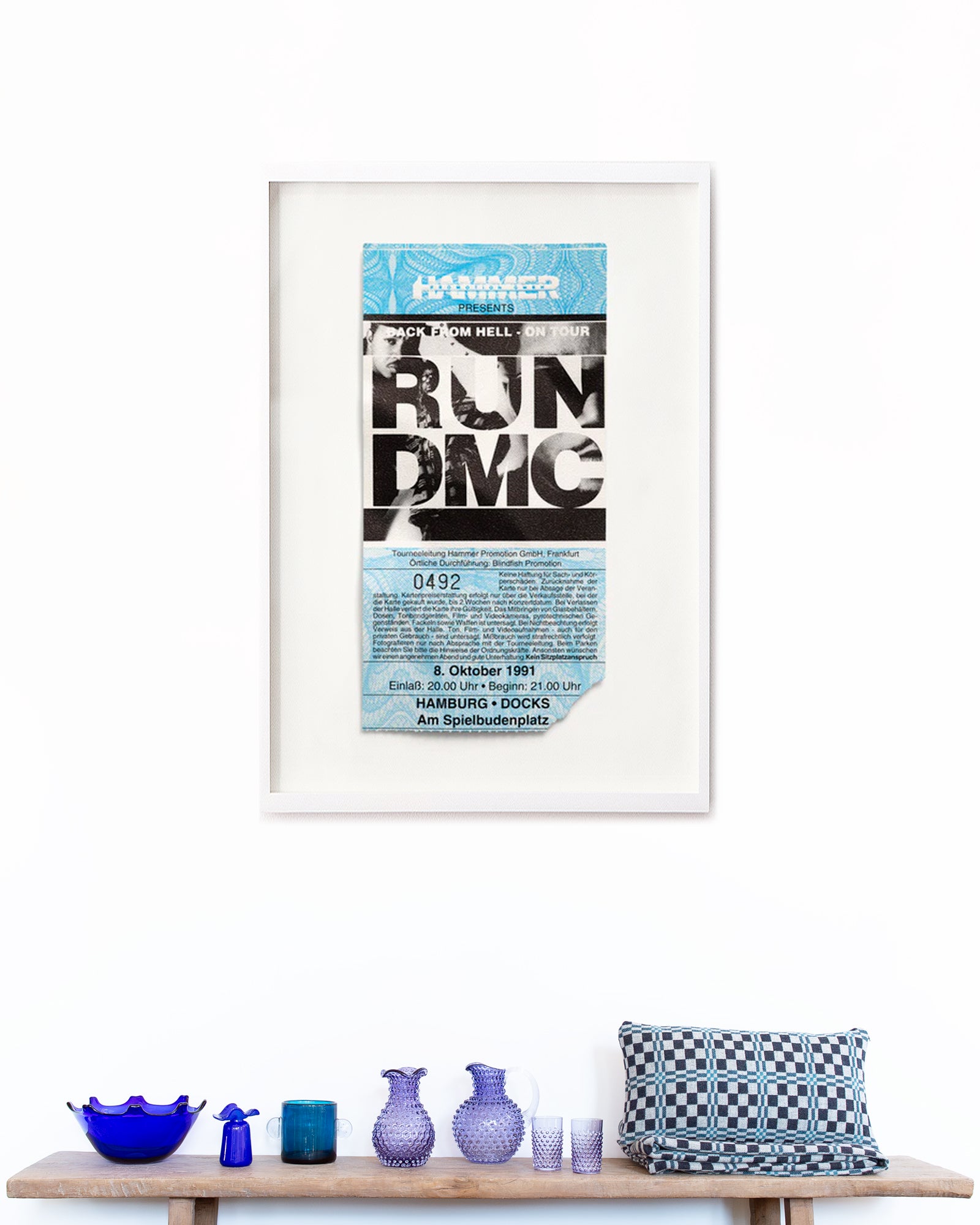 Run DMC, Hamburg Docks, Hamburg, Germany 1991 by Blaise Hayward