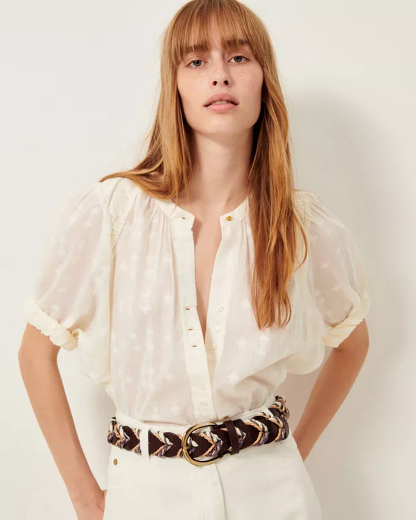 Kimia Blouse in White, from Sessun