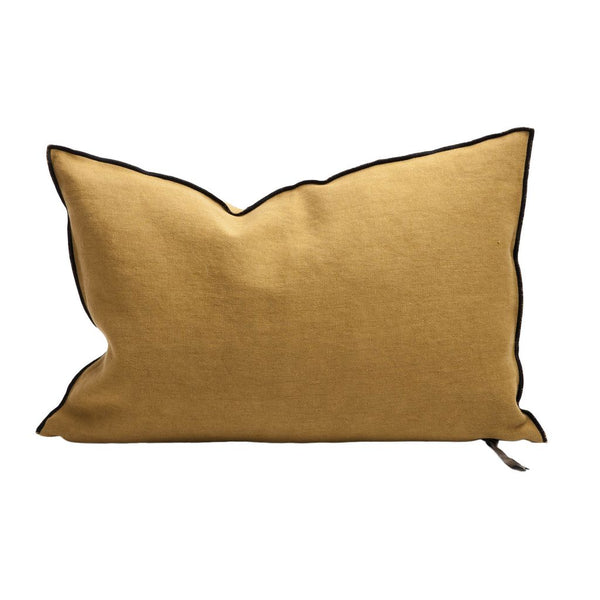 Stone Washed Ocre Pillow 16x24, from Maison De Vacances