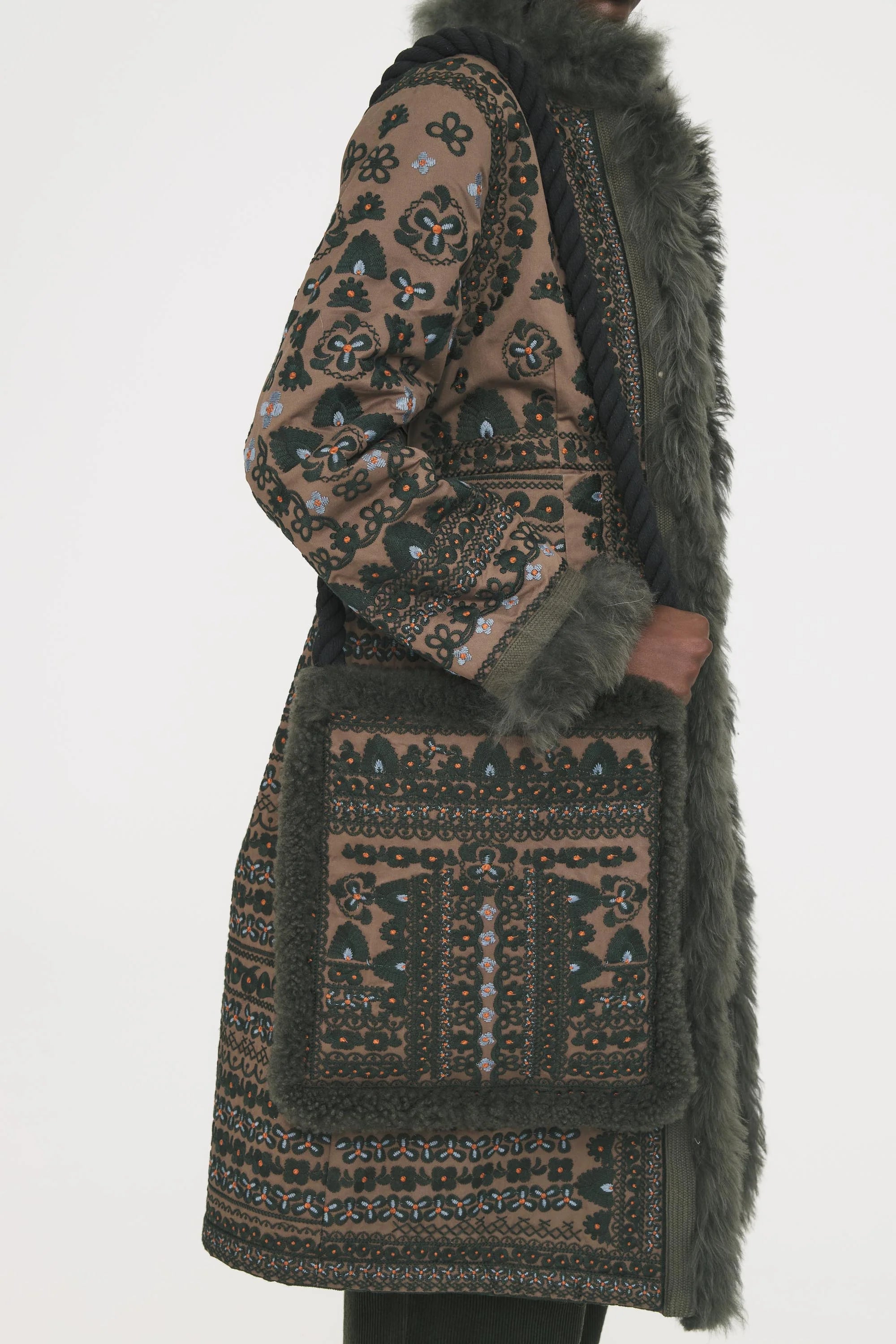 Sandora Bag in Khaki, from Antik Batik