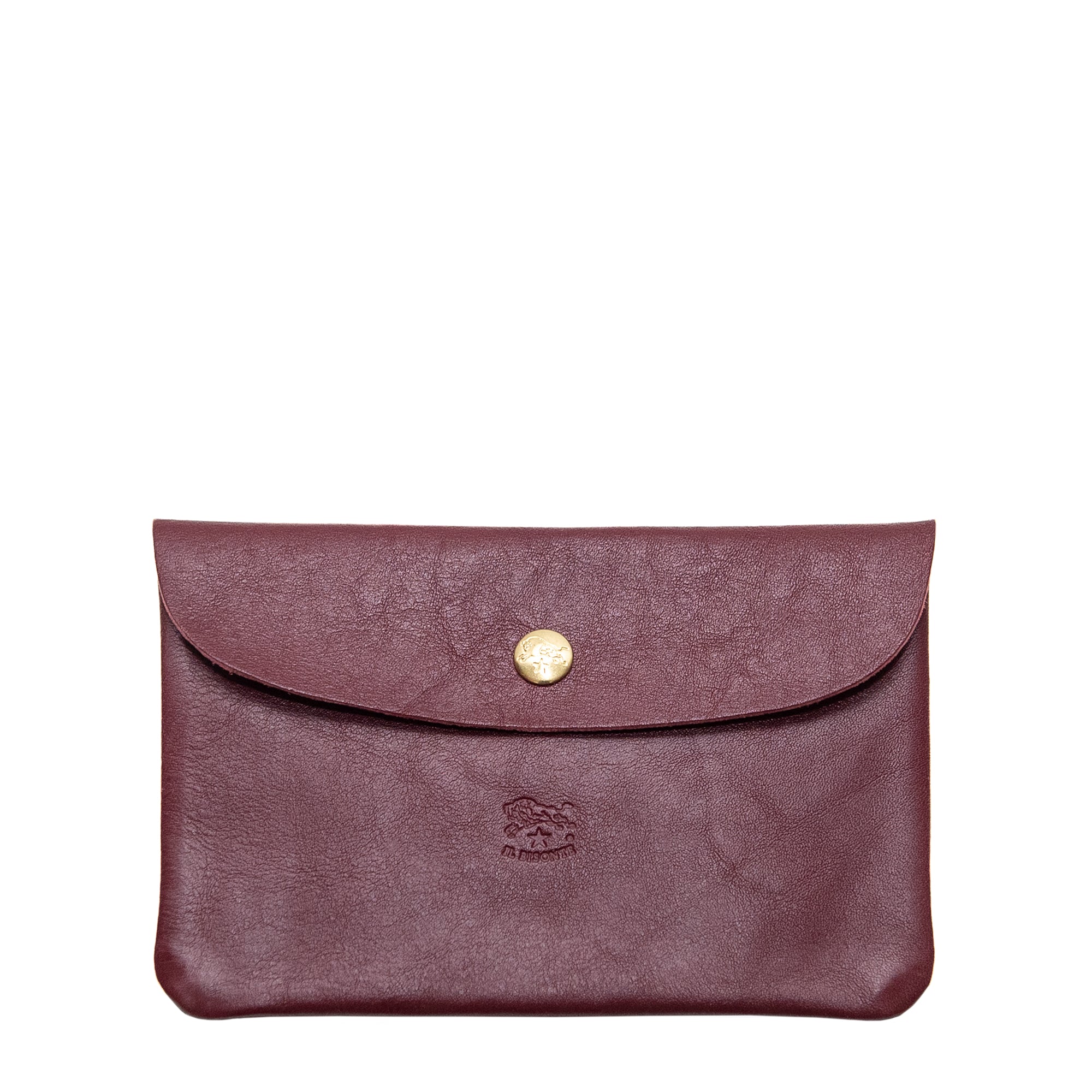 Envelope Case in Black Cherry, from IL Bisonte