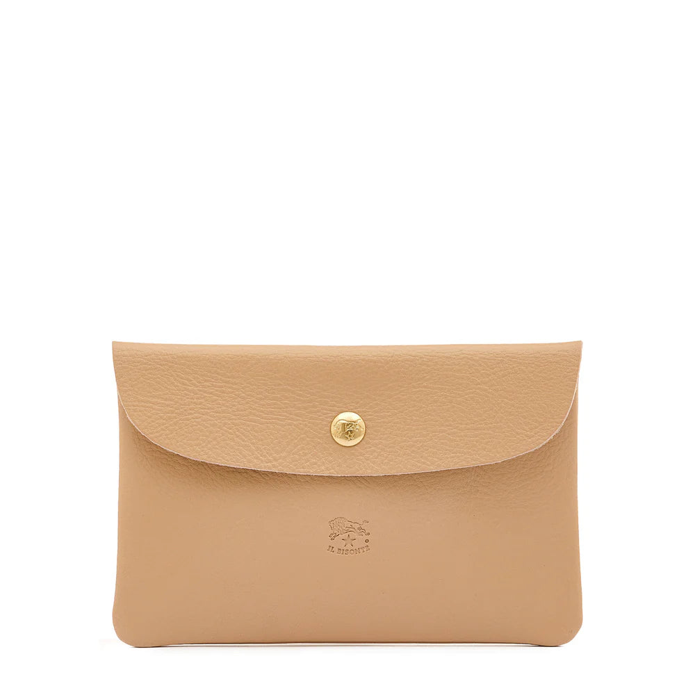Envelope Case in Caffe Latte,  from IL Bisonte