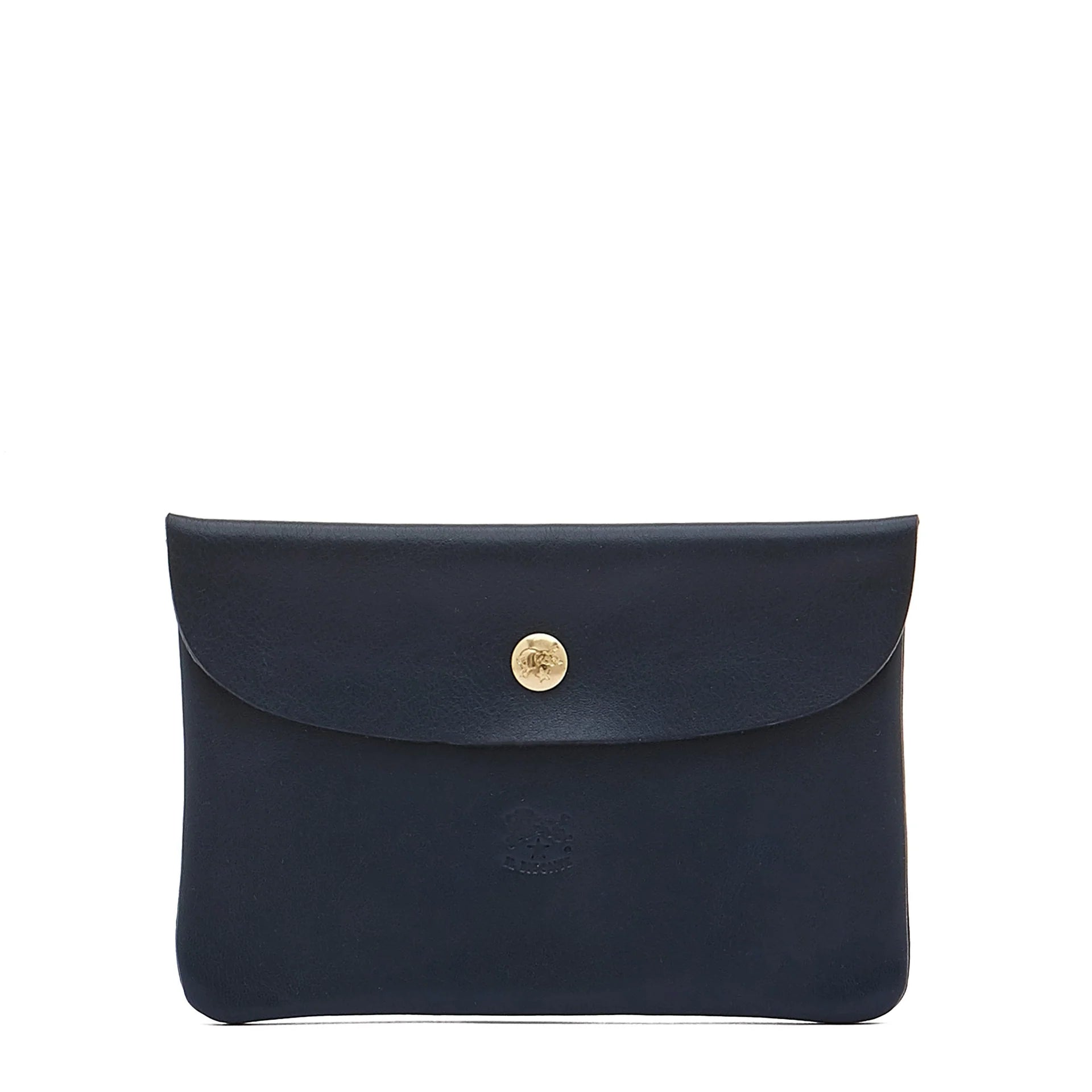 Envelope Case in Blue, from IL Bisonte