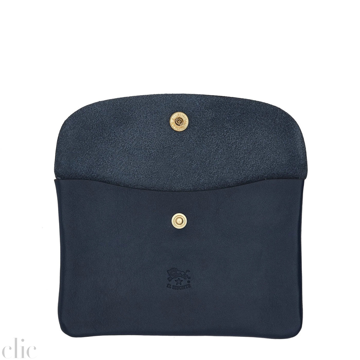 Envelope Case in Blue, from IL Bisonte
