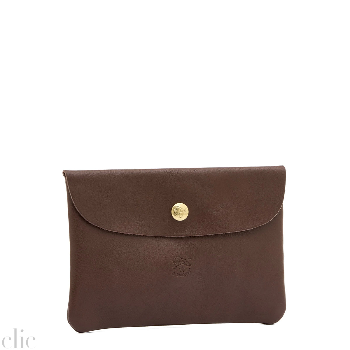 Envelope Case in Brown Tabacco, from IL Bisonte