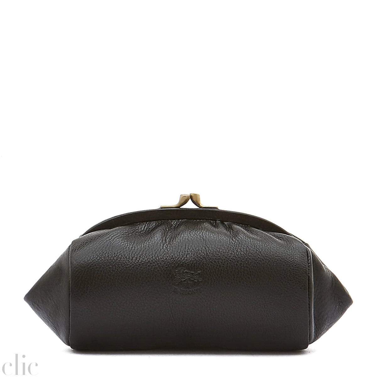 Beauty Case in Black, from IL Bisonte