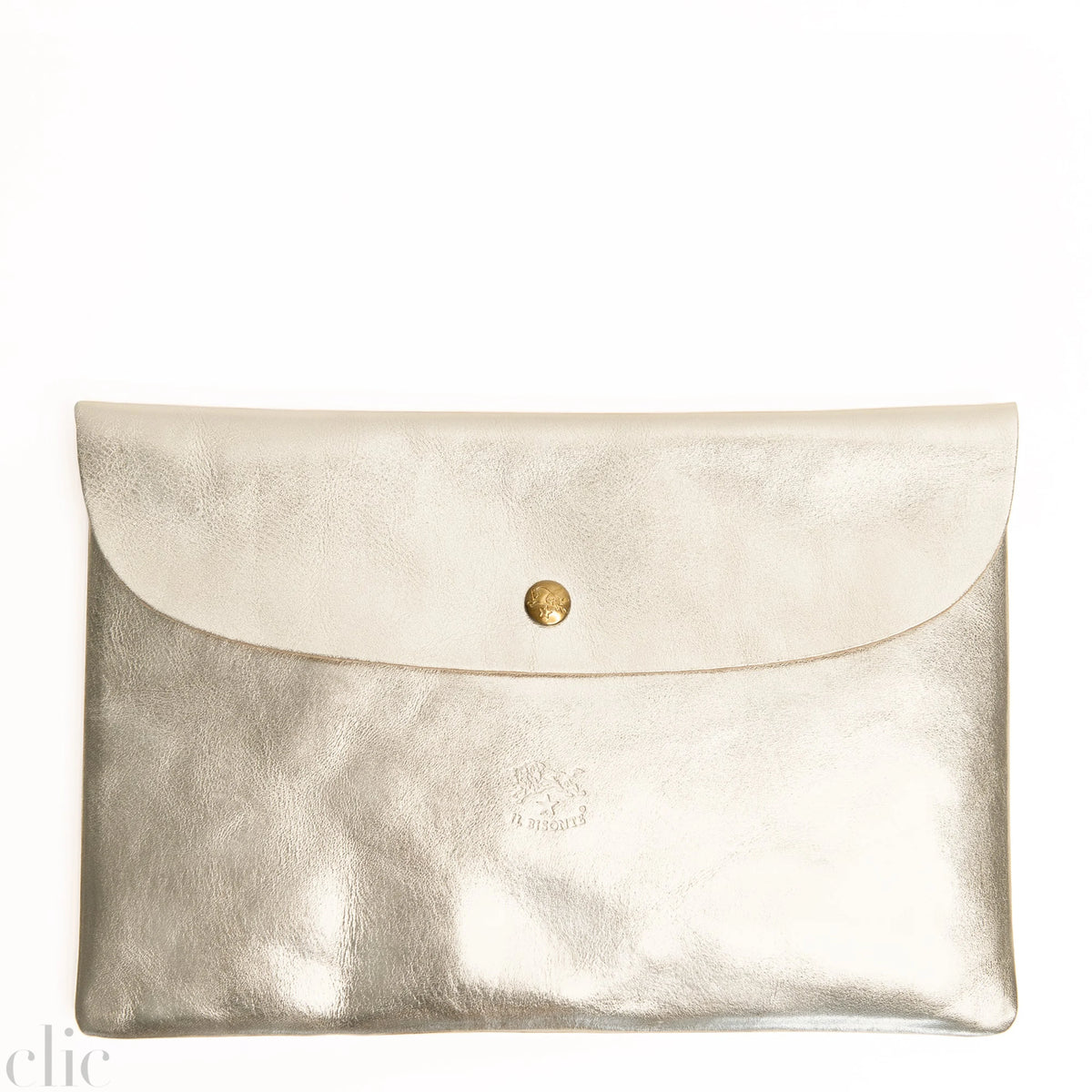 Classic Envelope in Metallic Platinum, from IL Bisonte