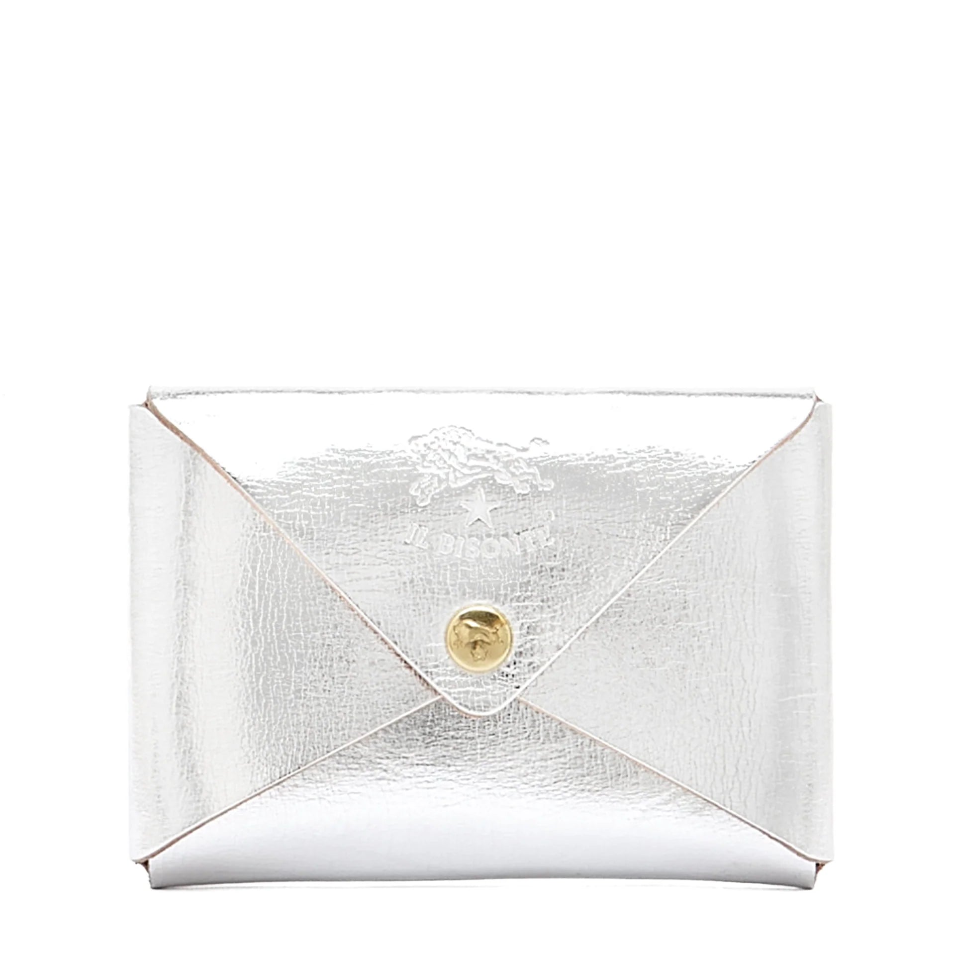 Sovana Card case in Silver, from il Bisonte