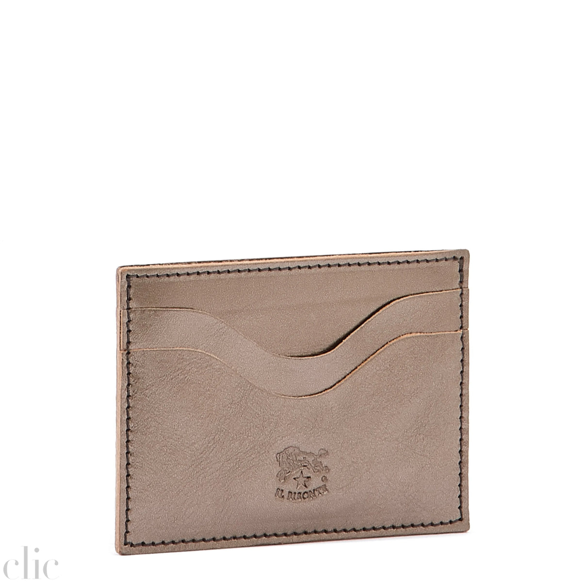 Salina Card Case in Bronze, from IL Bisonte