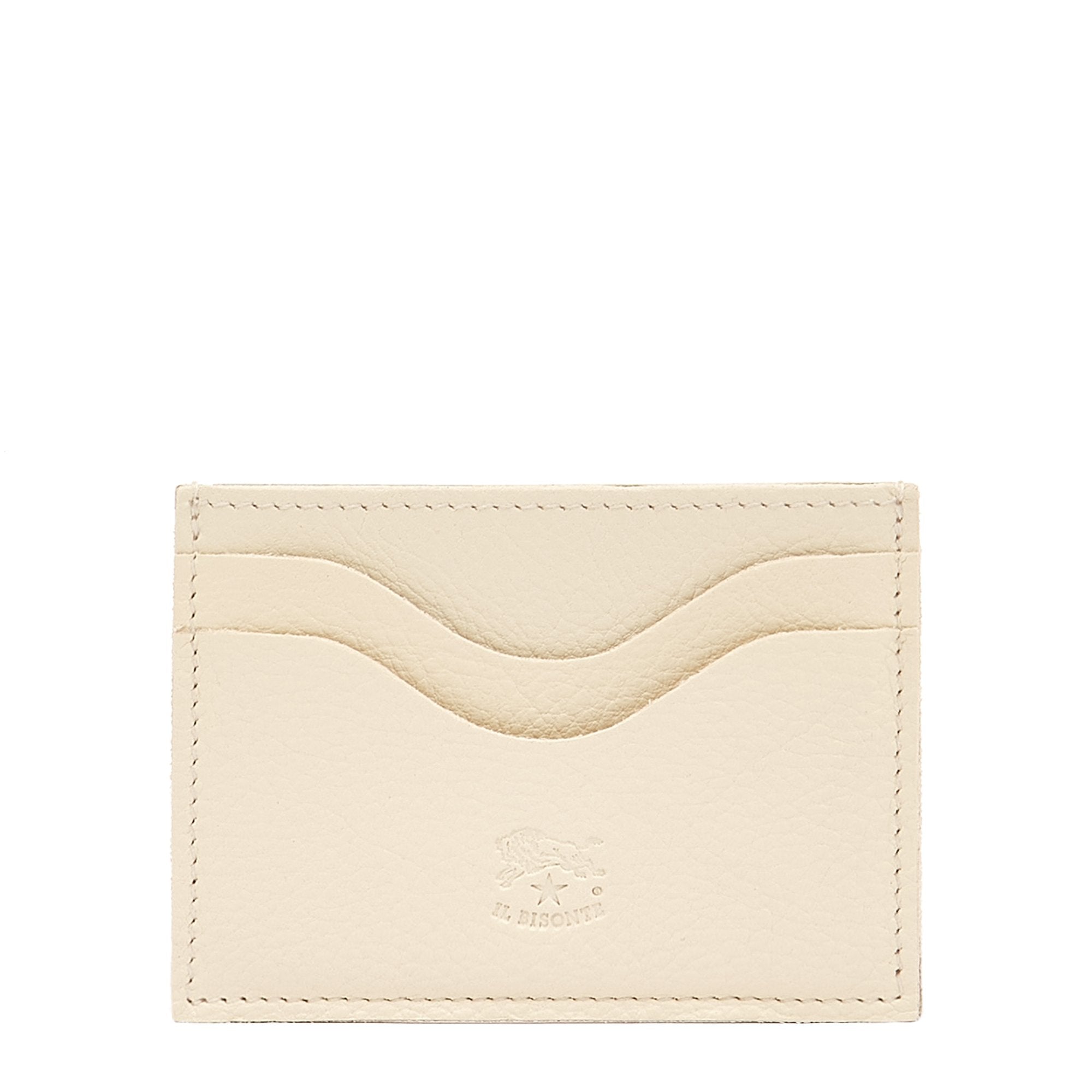 Salina Card Case in White, from IL Bisonte