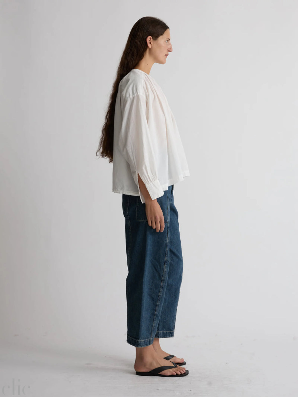 Birkin Blouse in Natural, from Shaina Mote