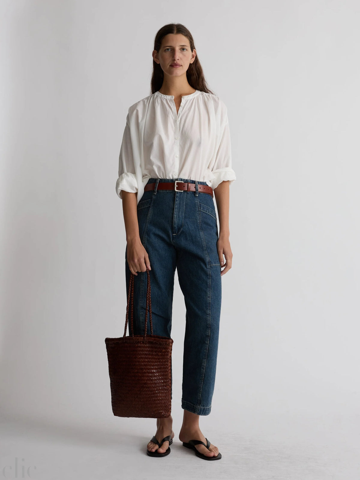 Birkin Blouse in Natural, from Shaina Mote