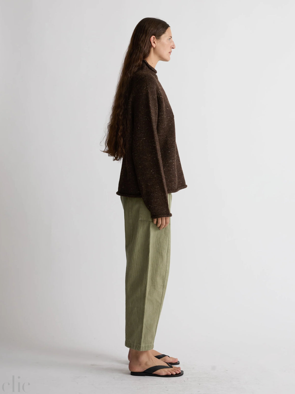 Salina Pant in Moss, from Shaina Mote