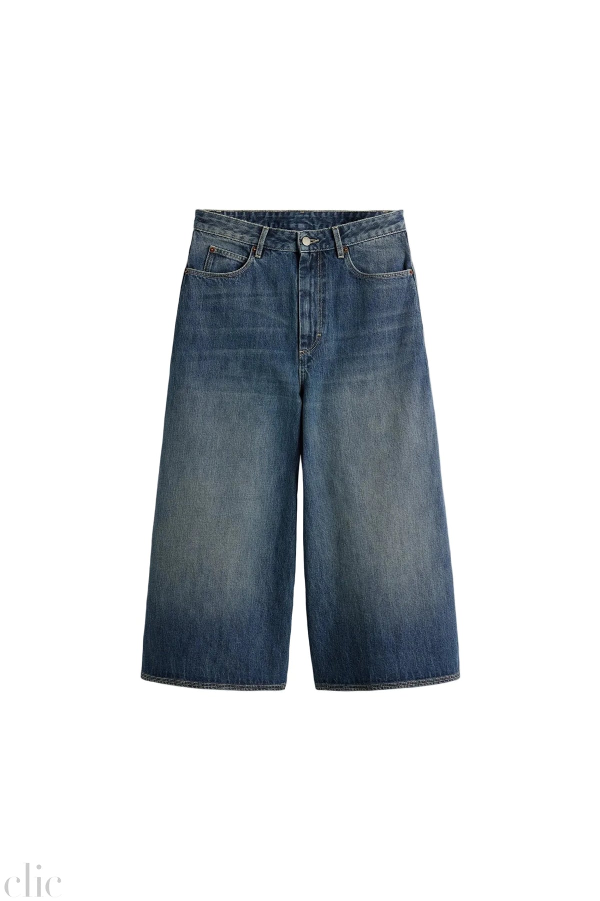 Joyce Bermuda Shorts in Denim, from Soeur