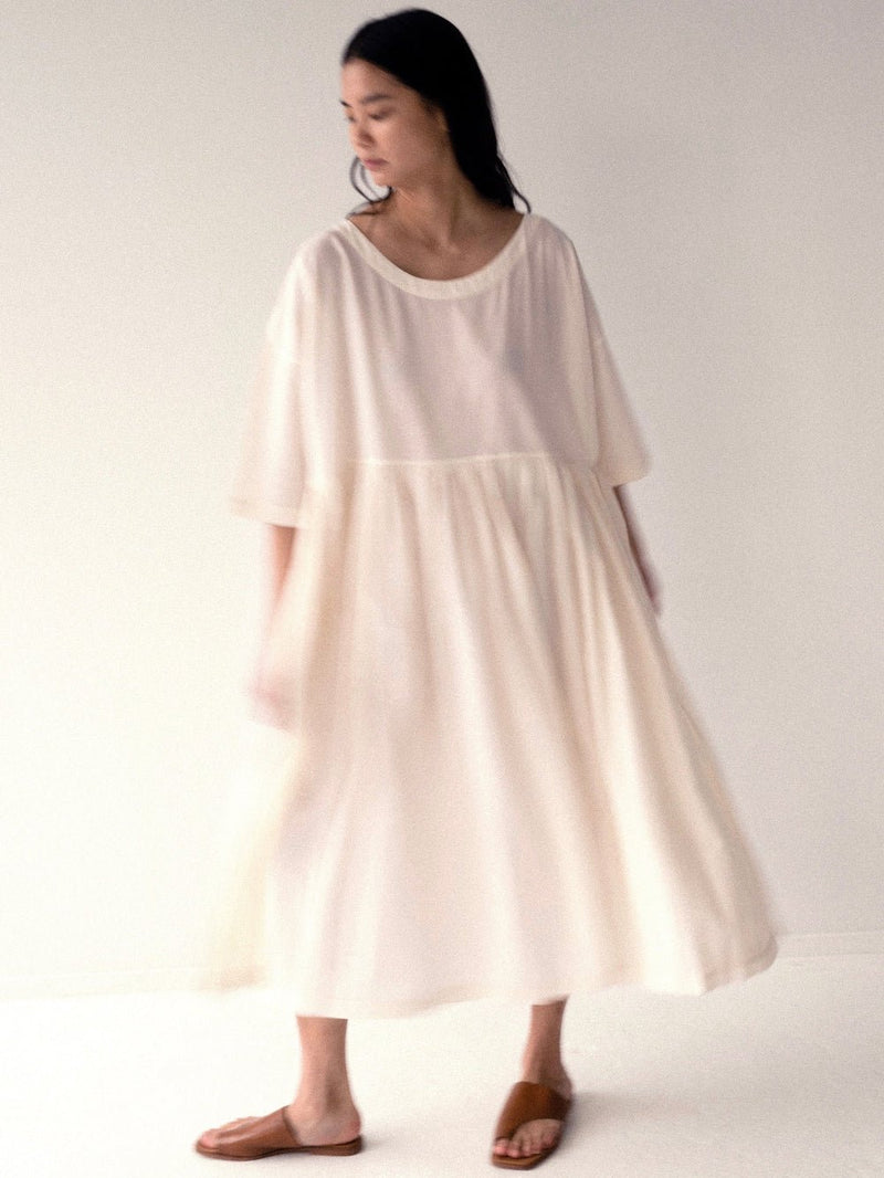 Inesa Dress in Natural, from Shaina Mote