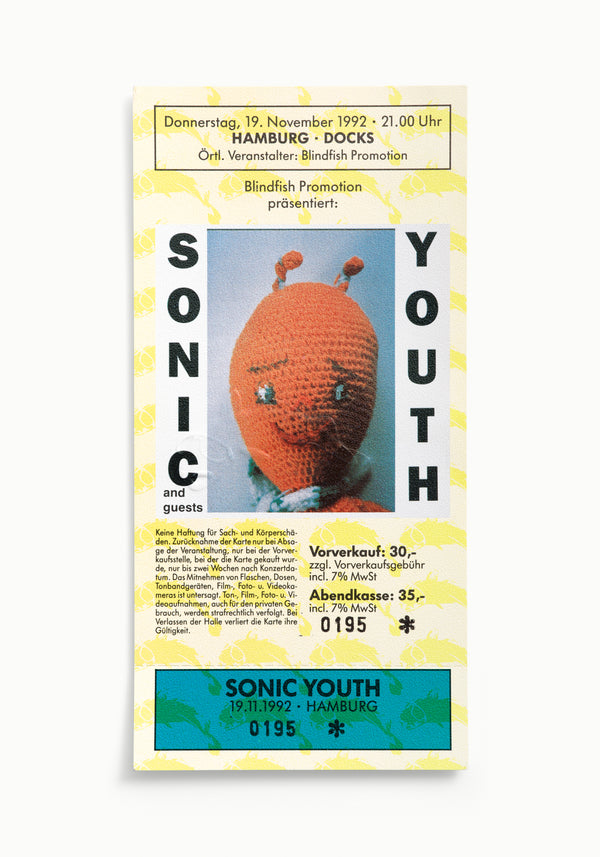 Sonic Youth, Hamberg Docks by Blaise Hayward