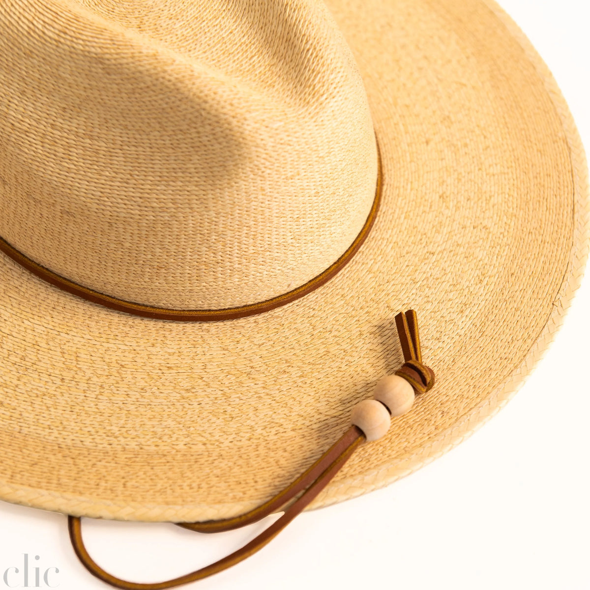 Medium San Miguel Hat With Dark Brown Chincord, from Friends of Friends