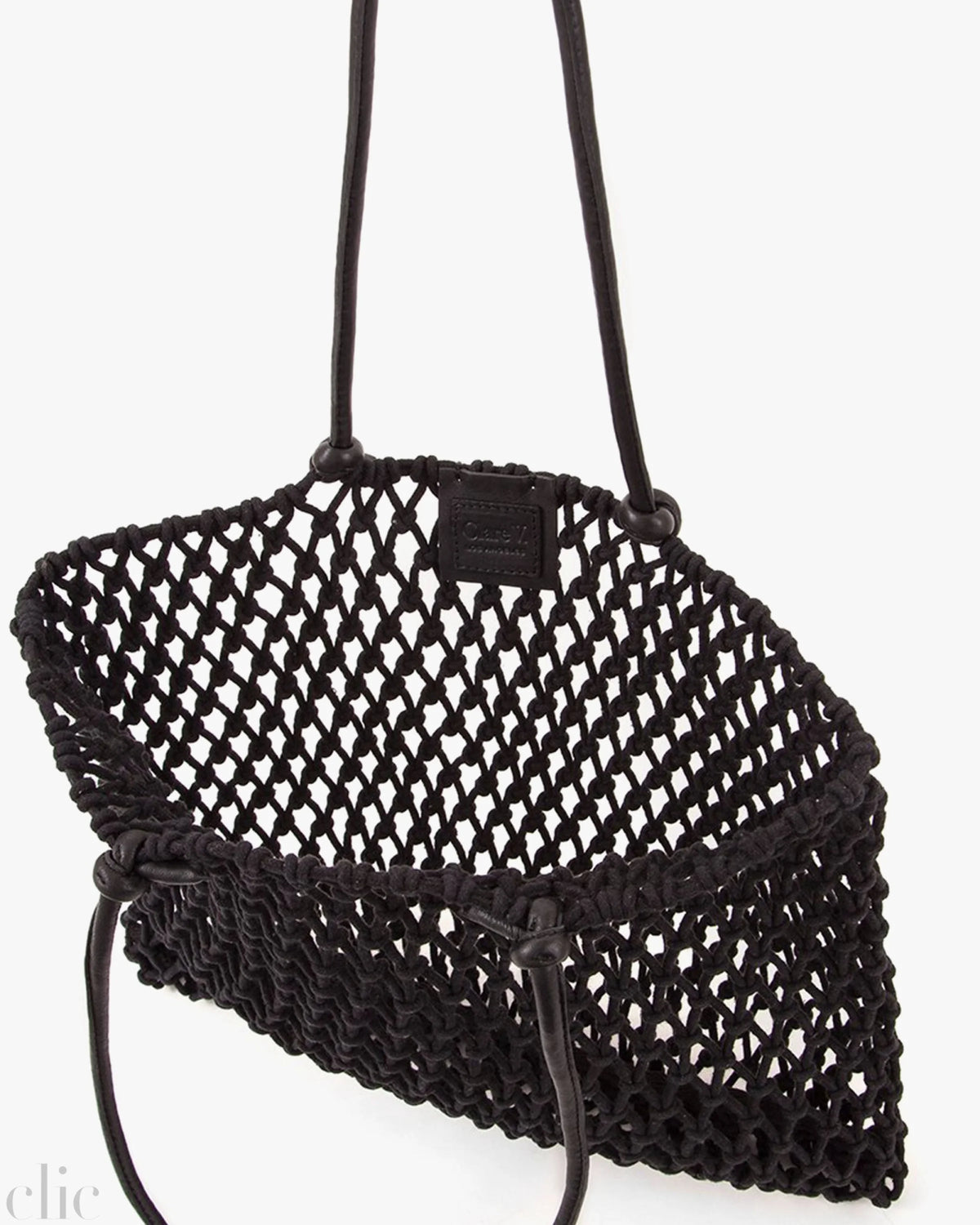 Sandy Tote Bag in Black, from Clare V