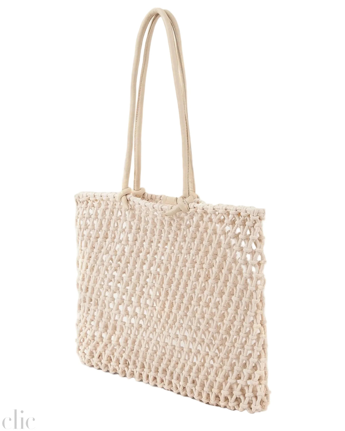 Sandy Tote Bag in Natural, from Clare V