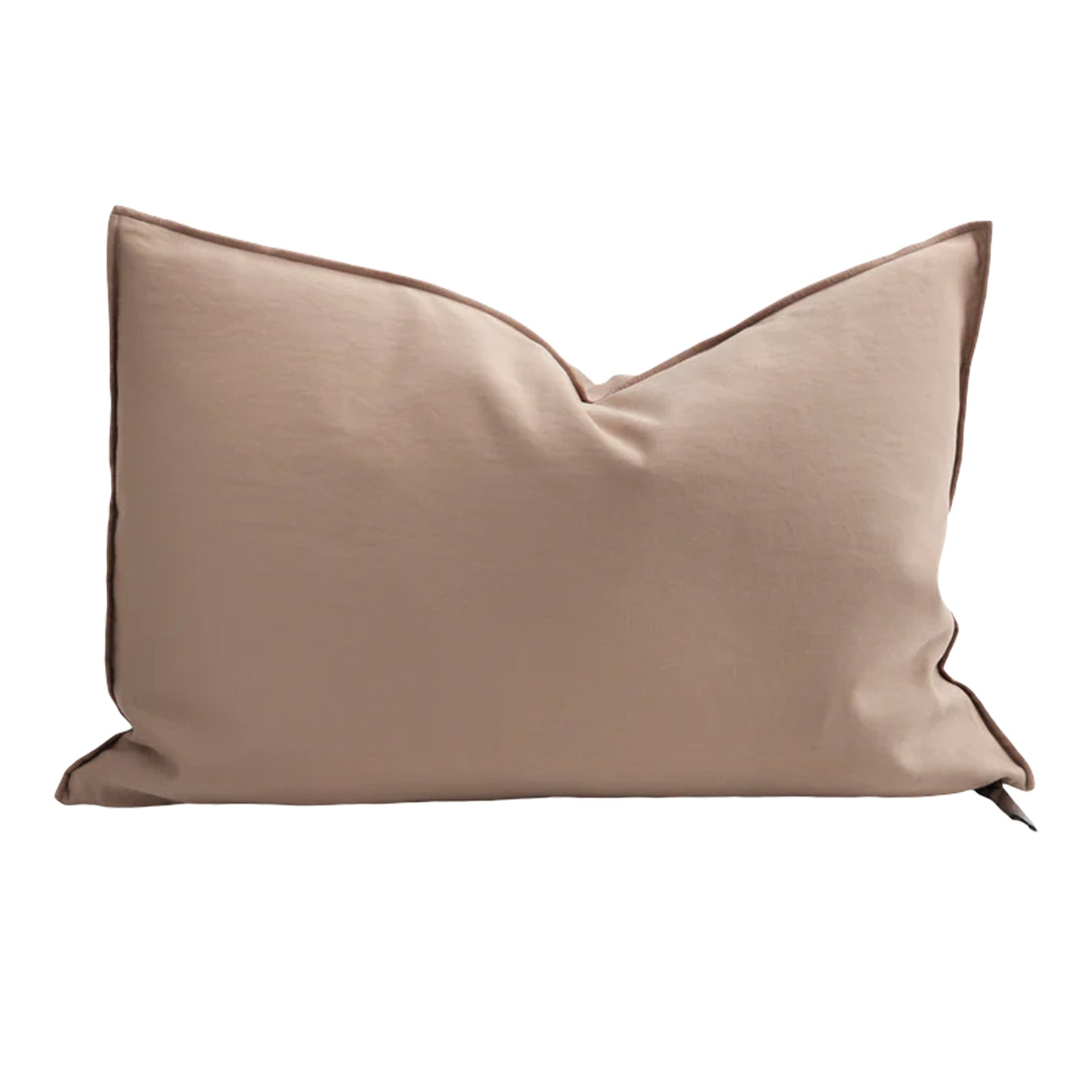 Satin Mini Pillow 16x24 in Nude, from Maison de Vacances