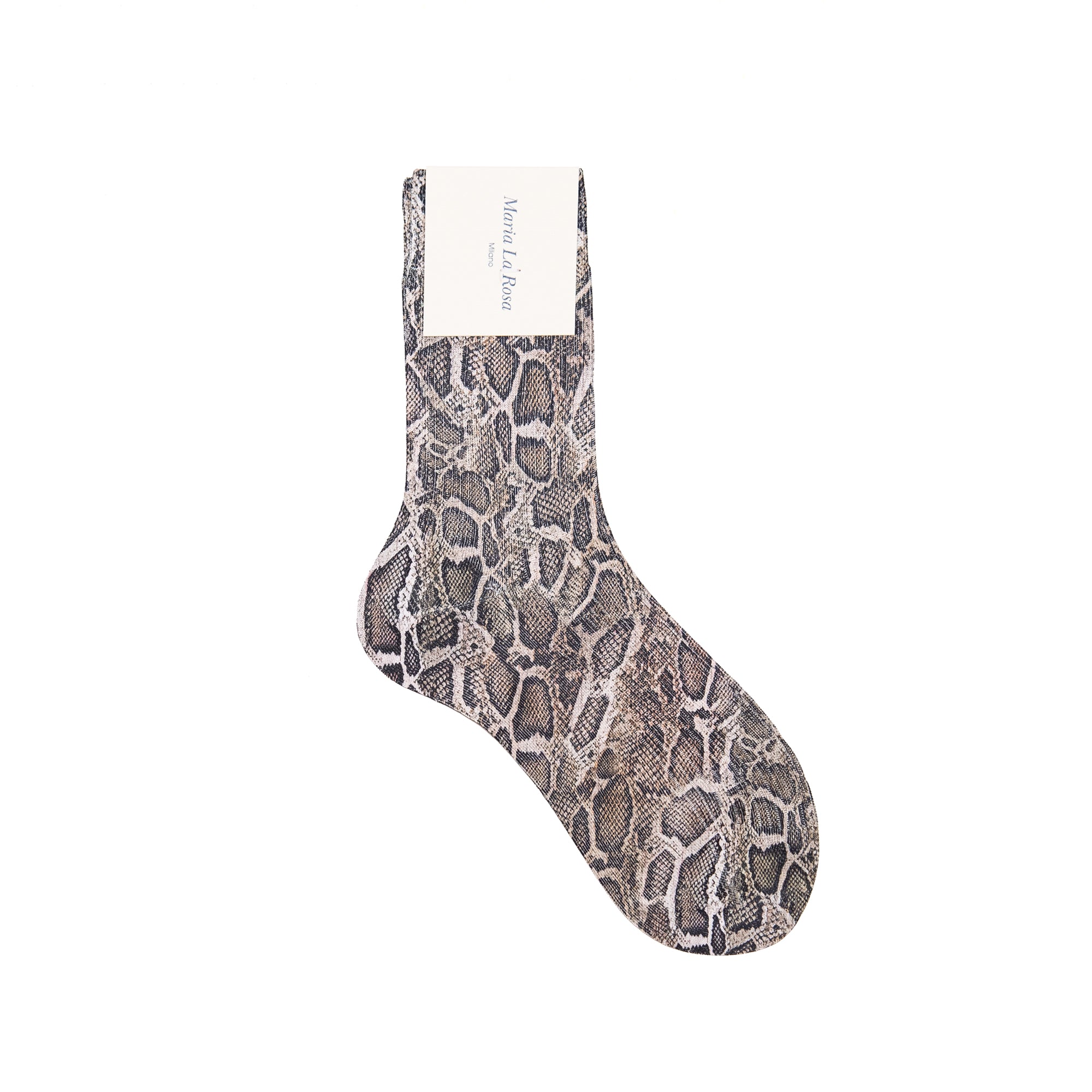 Savage Sock in Grey, from Maria La Rosa
