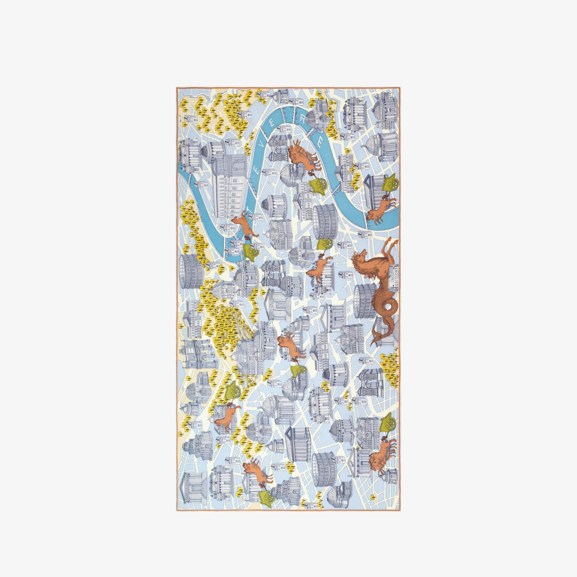 Rome Scarf in Grey, from Inoui Editions