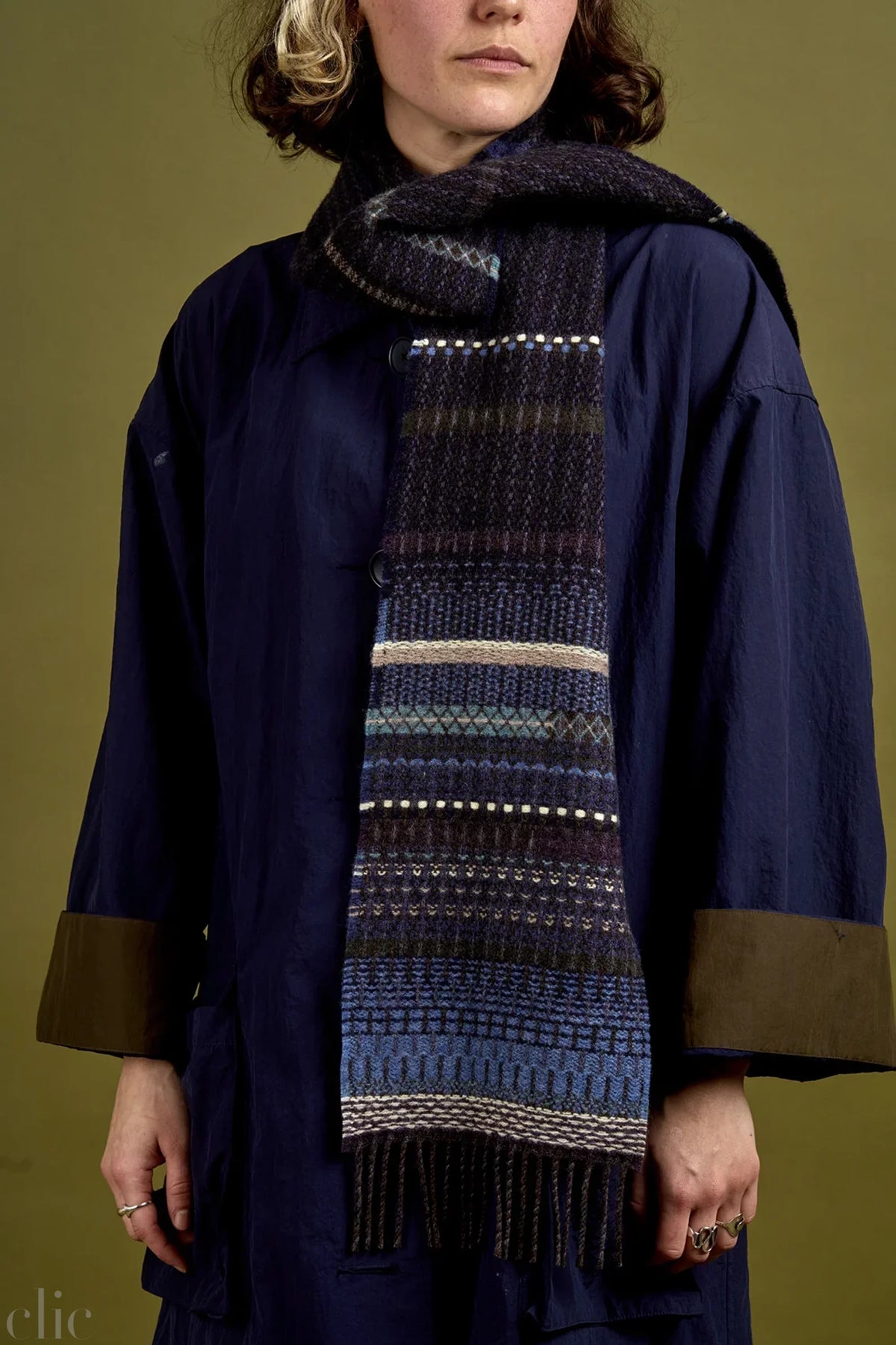 Noah Scarf in Lunar, from Wallace Sewell