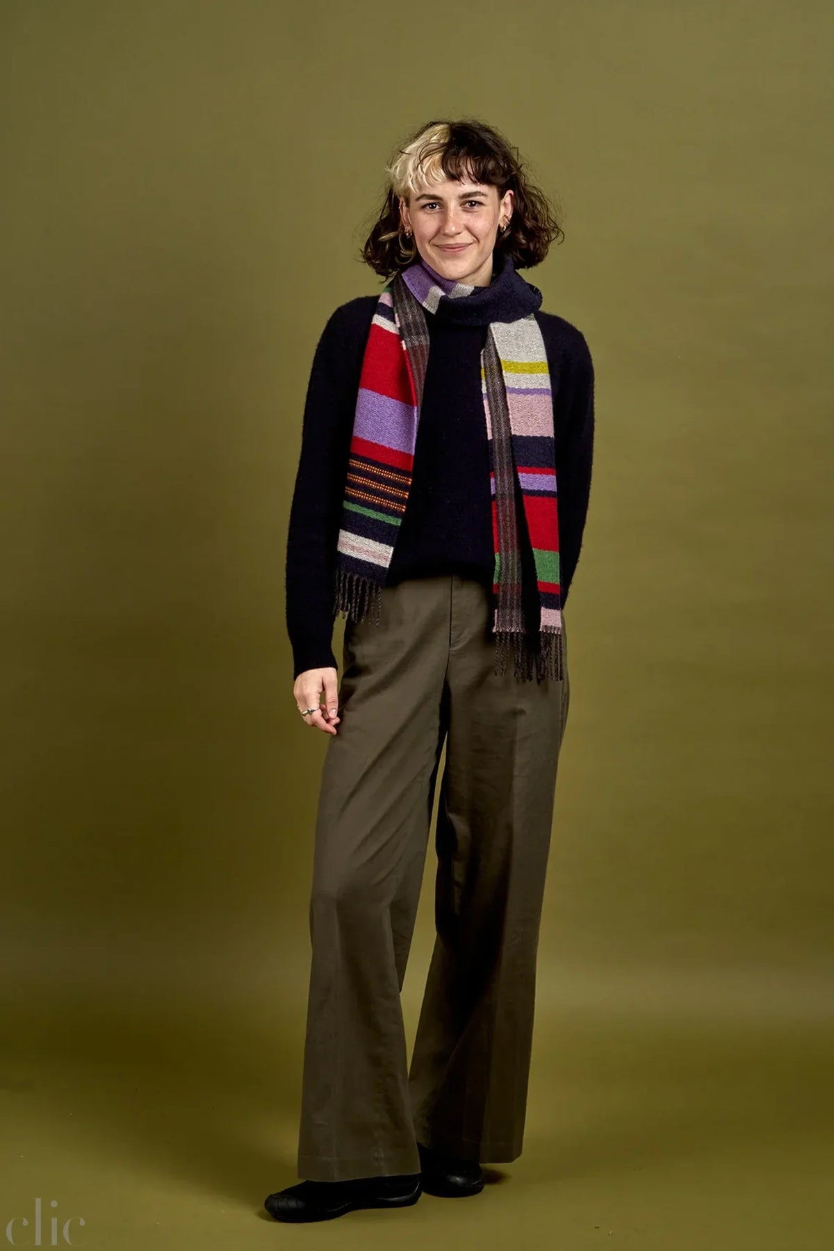Angus Scarf in Circus, from Wallace Sewell