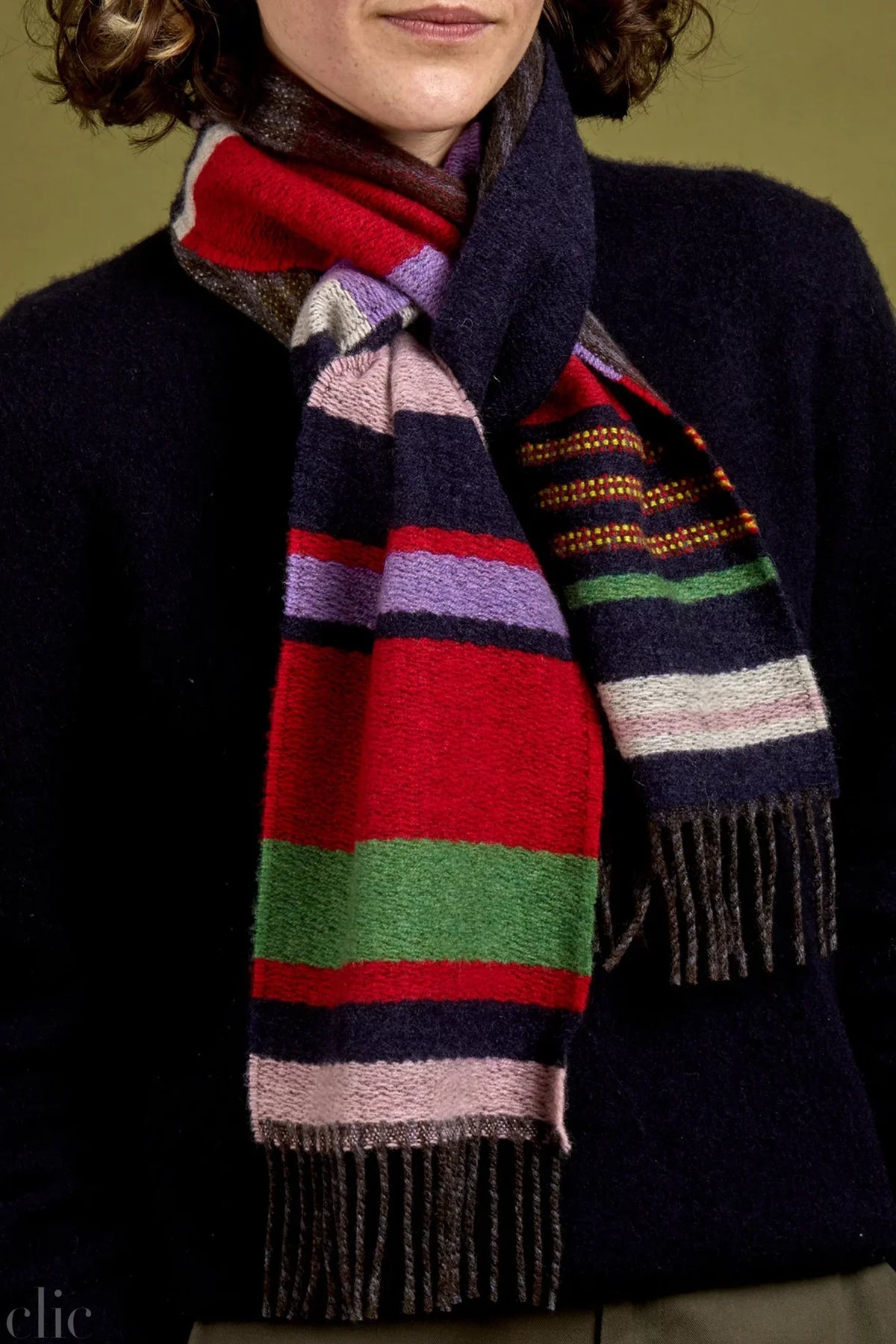 Angus Scarf in Circus, from Wallace Sewell