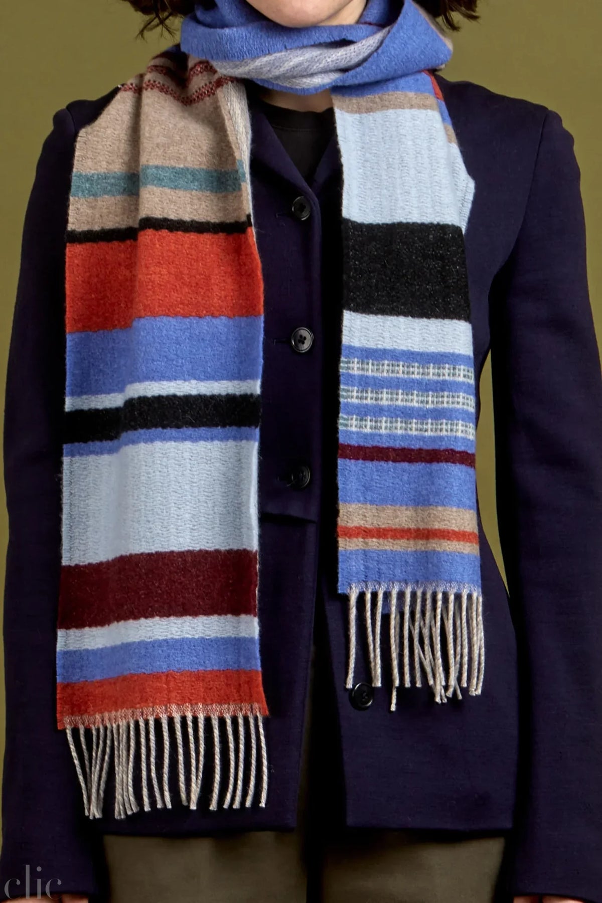 Angus Harbour Scarf, from Wallacce Sewell